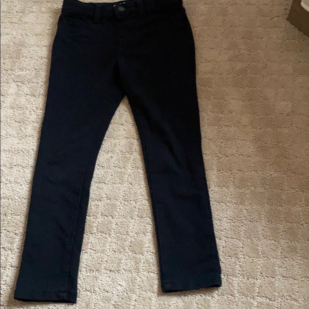 black jean legging